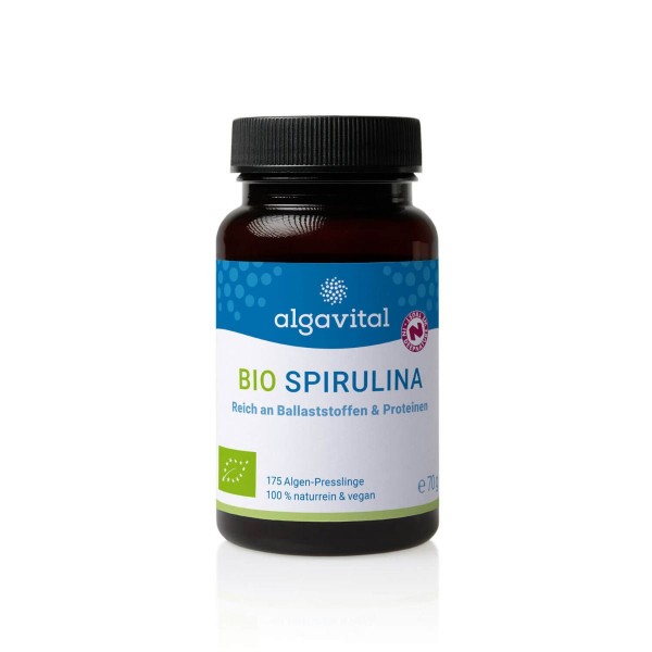 Bio Spirulina von Algavital, 175 Presslinge